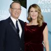 Tom Hanks et sa femme Rita Wilson - Photocall - 26ème cérémonie annuelle des "Screen Actors Guild Awards" ("SAG Awards") au "Shrine Auditorium" à Los Angeles, le 19 janvier 2020.