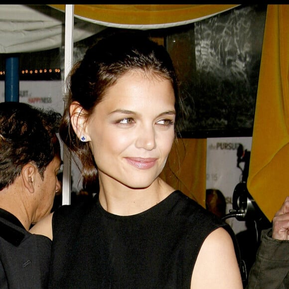 Tom Cruise et Katie Holmes - Première de The Pursuit of Happyness, à Los Angeles, en 2006.