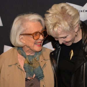 Rétro - Décès de l'actrice Micheline Presle à l'âge de 101 ans - Micheline Presle et sa fille Tonie Marshall - Rétrospective Philippe de Broca à la Cinémathèque française à Paris, le 6 mai 2015. 