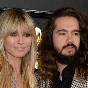 Tom Kaulitz et sa femme Heidi Klum - 62ème soirée annuelle des Grammy Awards à Los Angeles, le 26 janvier 2020.