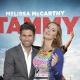 Kyle Martino et sa femme Eva Amurri (enceinte) lors de la première du film "Tammy" à Los Angeles, le 30 juin 2014.