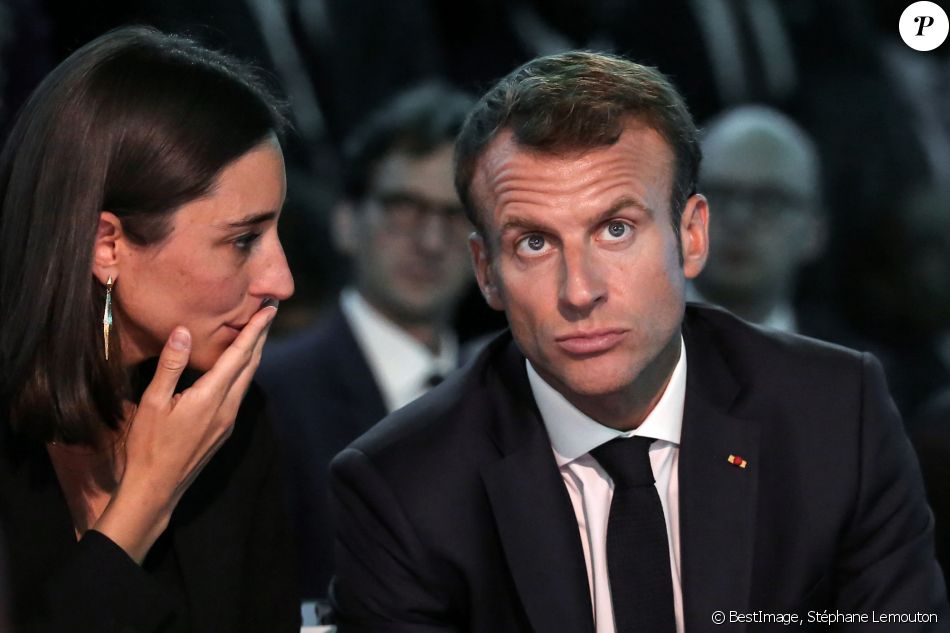 Le président de la République française Emmanuel Macron et ...