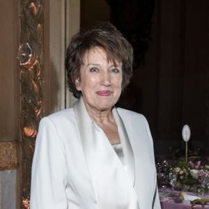 Roselyne Bachelot - Dîner du 40ème Gala de Charité AROP (Association pour le Rayonnement de l'Opéra de Paris) à l'Opera Garnier à Paris le 27 février 2020. © Pierre Perusseau/Bestimage