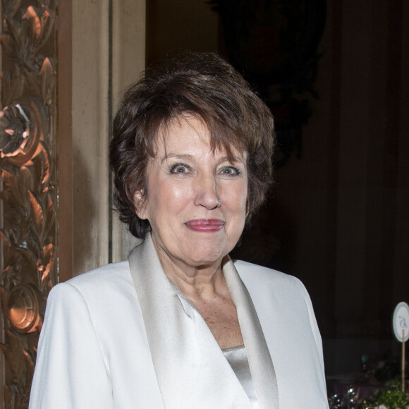 Roselyne Bachelot - Dîner du 40ème Gala de Charité AROP (Association pour le Rayonnement de l'Opéra de Paris) à l'Opera Garnier à Paris le 27 février 2020. © Pierre Perusseau/Bestimage