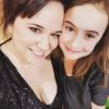 Magalie Vaé et sa fille Elia sur Instagram. Le 31 décembre 2019.