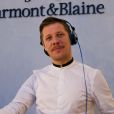 Exclusif - Jean-Edouard Lipa, le DJ du Royal Monceau - Inauguration de la boutique Harmont &amp; Blaine à Paris, mardi 13 octobre 2015.
