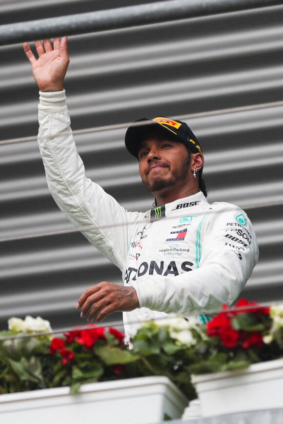 Lewis Hamilton au Grand Prix de Belgique le 1er septembre 2019.