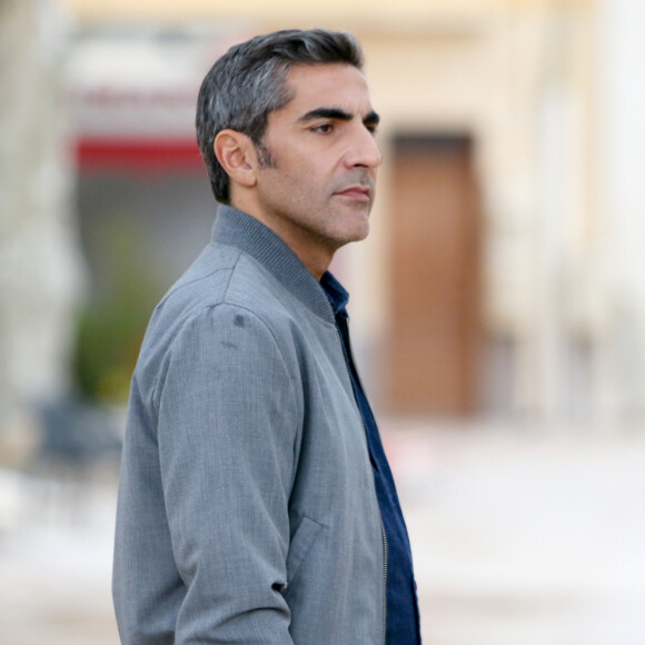 Exclusif - Ary Abittan - Tournage du film "Comme un père" à La Farlède le 2 octobre 2019. © Luc Boutria / Nice Matin / Bestimage