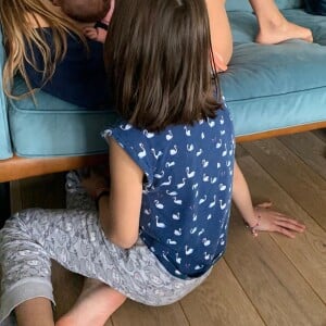 Alexandra Rosenfeld et ses filles sur Instagram, février 2020.