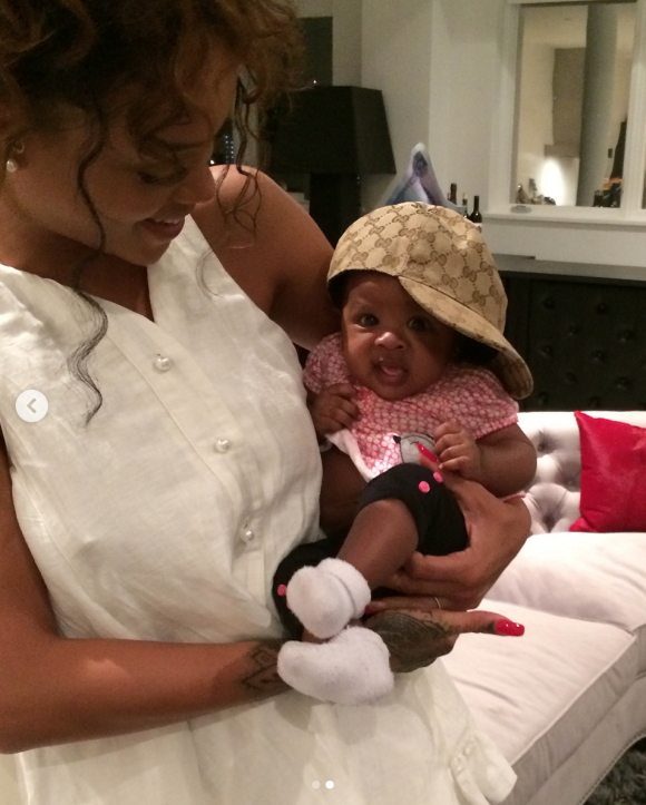 Rihanna et sa nièce Majesty.