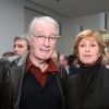 Exclusif - Bernard le Coq et sa femme Martine - Soirée de lancement du livre "Tweets Post mortem" de Jeff Domenech et départ en retraite de France Télévisions de Daniel Lauclair à Paris, France, le 23 janvier 2017 au siège de Pernod Ricard. © Baldini-Guignebourg/Bestimage