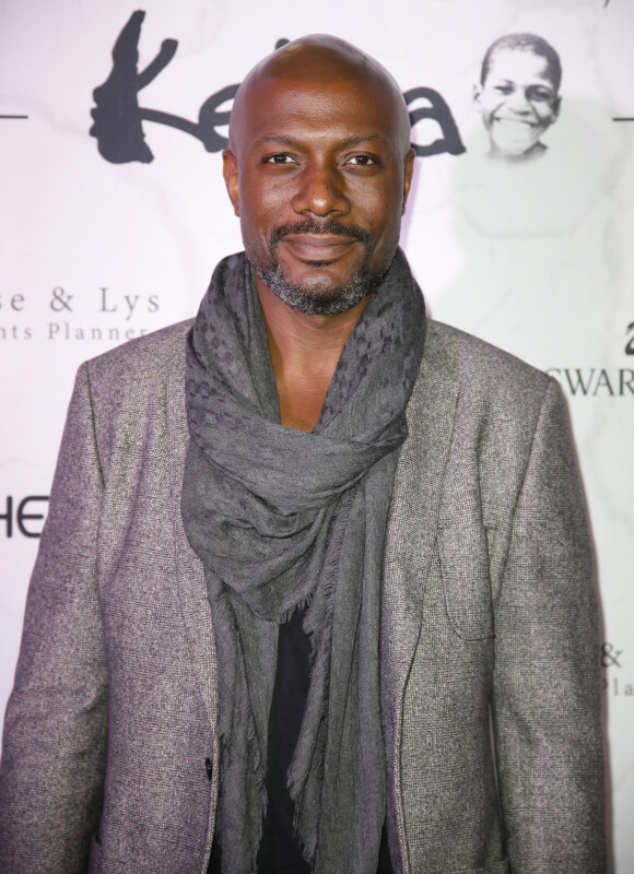 Harry Roselmack - Photocall du gala de charité Kélina (l'association de F. Coquerel) au Mariott à Paris, le 5 octobre 2018. © Marc Ausset-Lacroix/Bestimage