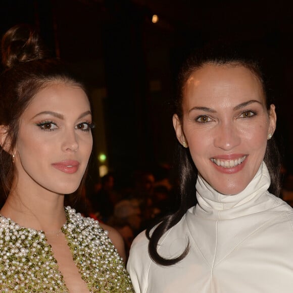 Iris Mittenaere et Linda Hardy - People au défilé de mode Haute-Couture printemps-été 2020 Stéphane Rolland à Paris, le 21 janvier 2020. ©Veeren Ramsamy-Christophe Clovis/Bestimage