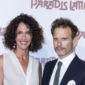 Linda Hardy et Axel Kiener - Photocall de la générale "L'Oiseau Paradis" au Paradis Latin à Paris le 6 juin 2019. ©Olivier Borde/Bestimage