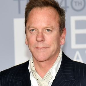 Kiefer Sutherland - Photocall - Cérémonie des "Brit Awards 2020" à l'O2 Arena à Londres, le 18 février 2020.