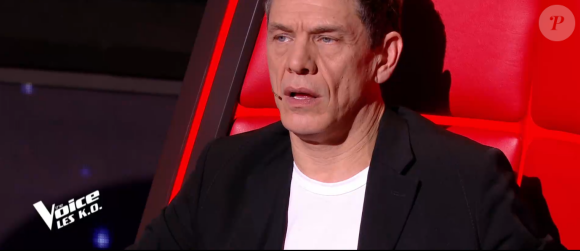 Marc Lavoine lors des K.O de "The Voice". Émission du samedi 11 avril 2020, TF1