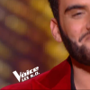 Fayz lors des K.O de "The Voice" - Talent de Amel Bent. Émission du samedi 11 avril 2020, TF1