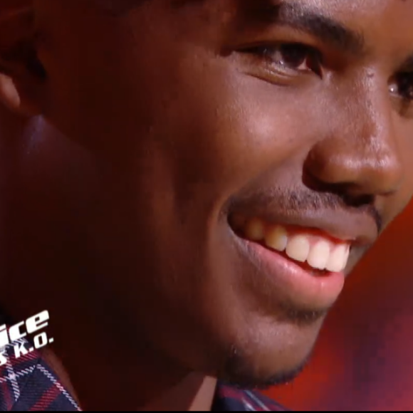 Tom lors des K.O de "The Voice" - Talent de Amel Bent. Émission du samedi 11 avril 2020, TF1