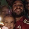 Mathieu Valbuena a fêté ses 35 ans en famille, notamment avec sa fille Léa, le 28 septembre 2019.