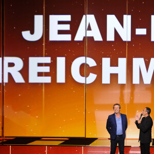 Exclusif - Jean-Luc Reichmann et Nikos Aliagas - Enregistrement de l'émission TV "La Chanson Secrète 2", qui sera diffusée le 14 septembre sur TF1. Le 25 juin 2019 © Gaffiot-Perusseau / Bestimage