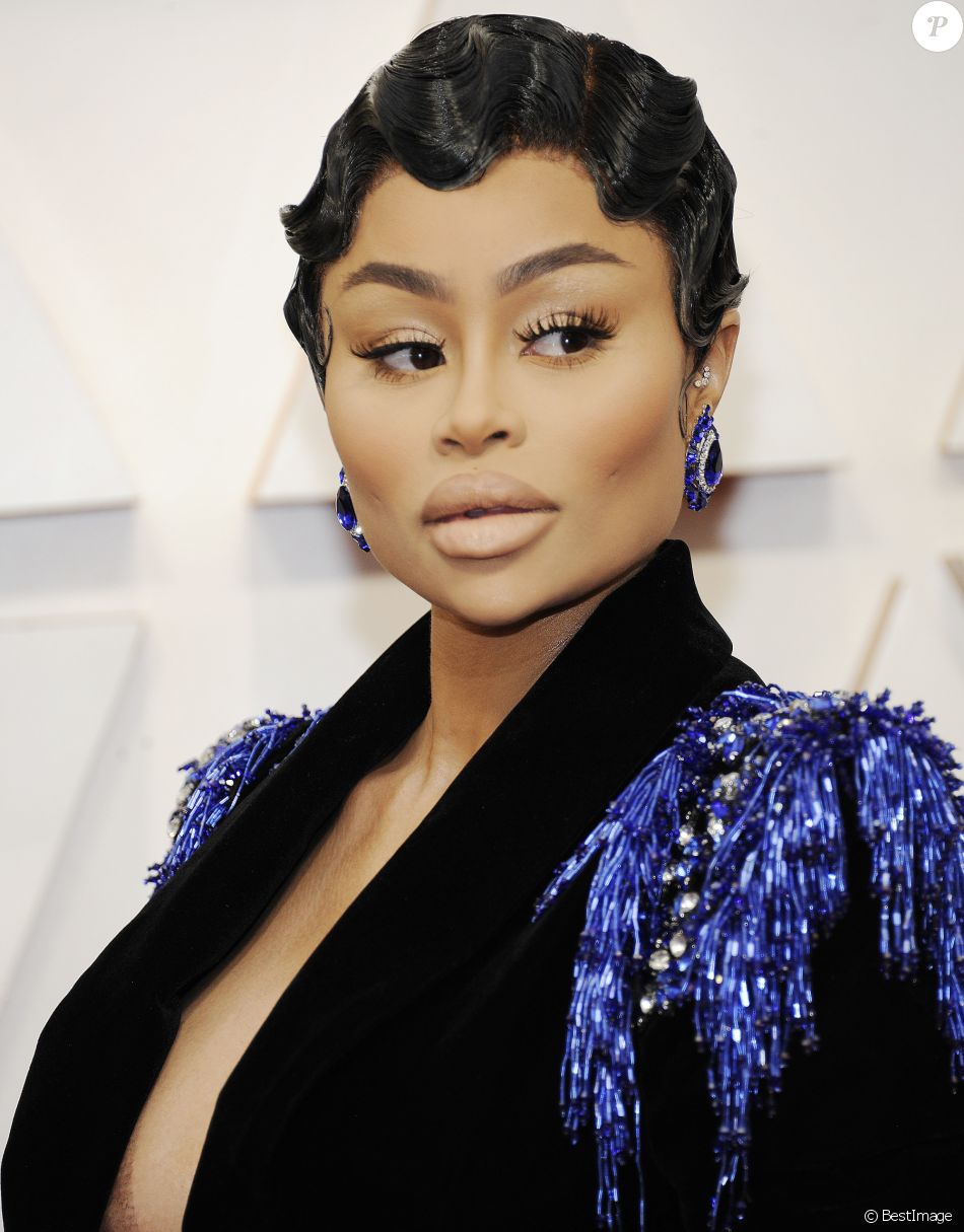 Blac Chyna lors du photocall des arrivées de la 92ème cérémonie des