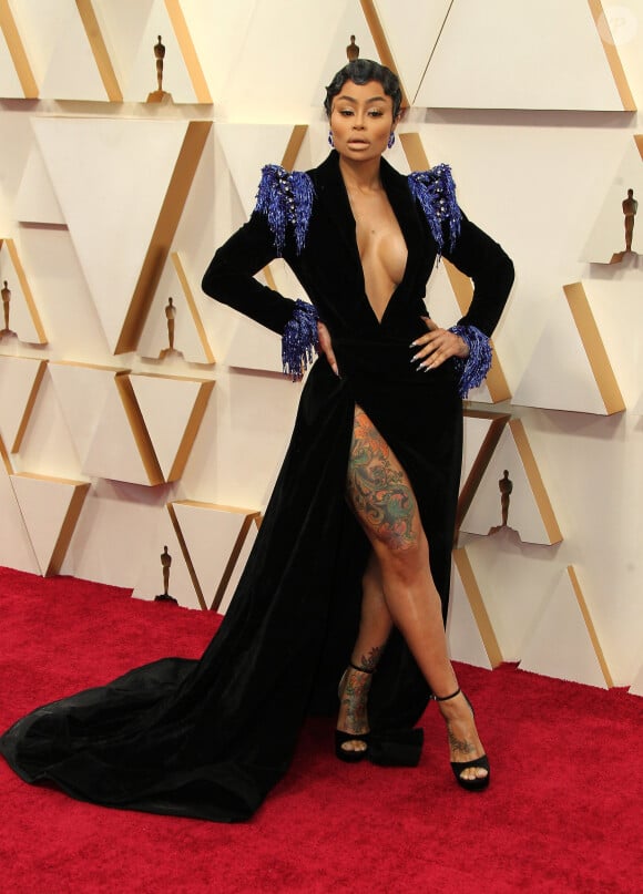 Blac Chyna lors du photocall des arrivées de la 92ème cérémonie des Oscars 2020 au Hollywood and Highland à Los Angeles, Californie, Etats-Unis, le 9 février 2020