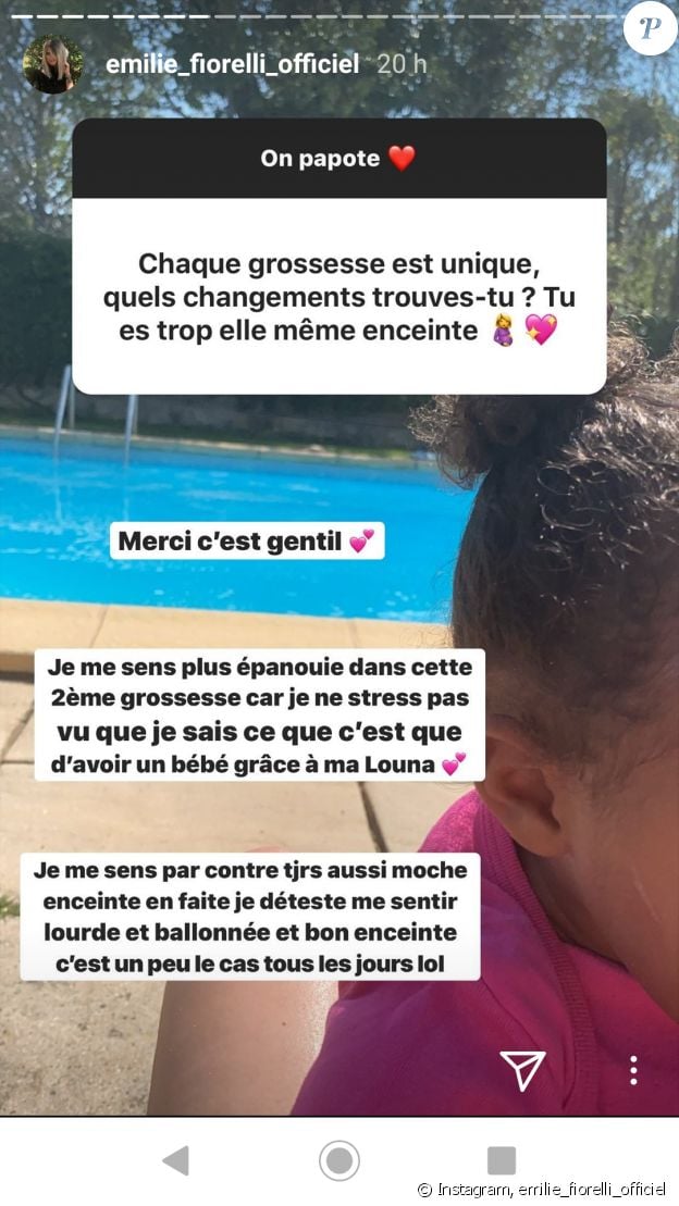 Emilie Fiorelli Enceinte Comment M Baye Niang L A Su Avant Elle Purepeople