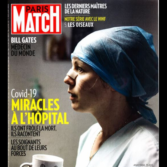 Couverture de "Paris Match" du 16 avril 2020
