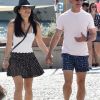 Exclusif - Jeff Bezos et sa compagne Lauren Sanchez en vacances à Portofino en Italie, le 10 août 2019