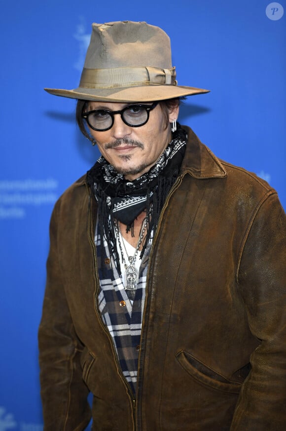 Johnny Depp - Le photocall du film 'Minamata' au 70ème Festival International du Film de Berlin / Berlinale 2020 à l'hôtel Grand Hyatt le 21 février 2020 à Berlin, Allemagne. © Future-Image via ZUMA Press / Bestimage