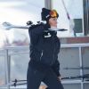 Exclusif - Alessandra Sublet va skier lors du 23ème festival international du film de comédie de l'Alpe d'Huez, le 18 janvier 2020. © Cyril Moreau/Bestimage