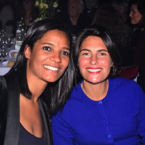 Marie-Sophie Obama et Alessandra Sublet lors de la soirée de gala 'Les Lumineuses' à l'occasion du festival 'Lyon Gagne Avec Ses Femmes', à la préfecture de Lyon, le 14 novembre 2019. © Romain Doucelin / Bestimage