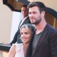 Elsa Pataky, Chris Hemsworth - Les célébrités assistent à la première de "Once Upon a Time in Hollywood" à Hollywood, le 22 juillet 2019.