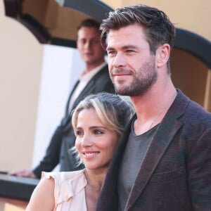 Elsa Pataky, Chris Hemsworth - Les célébrités assistent à la première de "Once Upon a Time in Hollywood" à Hollywood, le 22 juillet 2019.