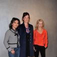 Saida Jaouad, Delphine Serina et Laure Marsac - 19eme Prix du producteur Francais de television au Pavillon Cambon à Paris le 10 Decembre 2012
