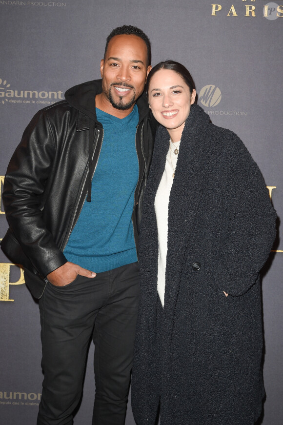 Jean-Luc Guizonne et sa femme Charlotte Namura à l'avant-première du film policier "L'Empereur de Paris" au cinéma Gaumont-Opéra à Paris, France, le 10 décembre 2018. © Coadic Guirec/Bestimage
