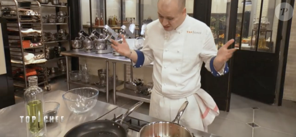 Martin dans "Top Chef 2020" - Candidat dans la brigade de Philippe Etchebest. Emission du mercredi 22 avril 2020, M6