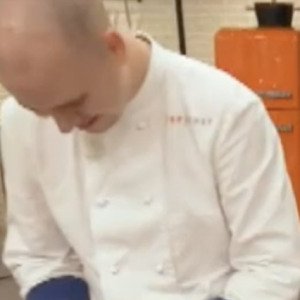 Martin dans "Top Chef 2020" - Candidat dans la brigade de Philippe Etchebest. Emission du mercredi 22 avril 2020, M6