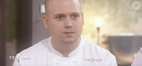 Martin dans "Top Chef 2020" - Candidat dans la brigade de Philippe Etchebest. Emission du mercredi 22 avril 2020, M6