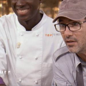 Maury dans "Top Chef 2020", candidat dans la brigade de Paul Pairet. Émission du mercredi 22 avril 2020, M6