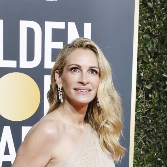 Julia Roberts au photocall de la 76ème cérémonie annuelle des Golden Globe Awards au Beverly Hilton Hotel à Los Angeles, Californie, Etats-Unis, le 6 janver 2019.