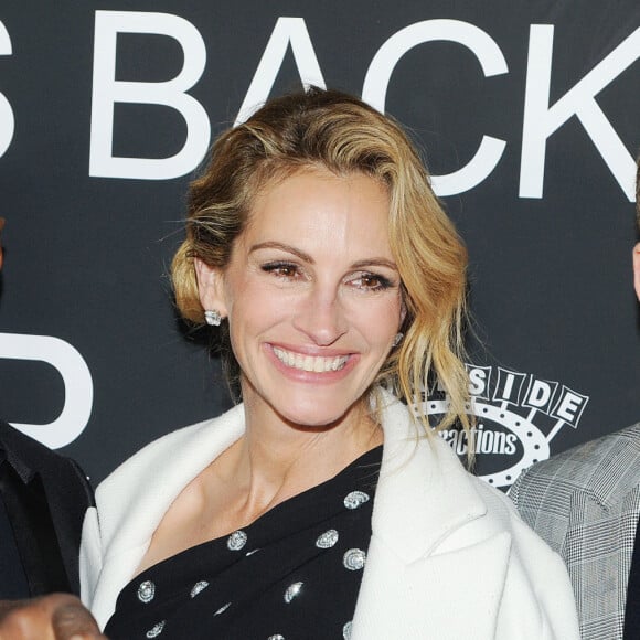 Courtney B Vance, Julia Roberts, Lucas Hedges - Première de "Ben is Back" à New York le 3 décembre 2018.