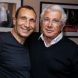 Exclusif - Zinedine Soualem, Michel Boujenah - Personnalités lors de la représentation de la pièce "C'était quand la dernière fois ?" lors du Festival de Ramatuelle. Le 3 août 2019 © Cyril Bruneau / Festival de Ramatuelle / Bestimage
