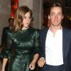 La princesse Beatrice d'York et son fiancé Edoardo Mapelli Mozzi - People à la soirée de lancement du livre de N. von Bismarck "The Dior sessions" à Londres le 1er octobre 2019.