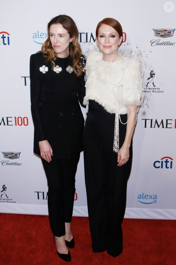 Clare Waight Keller, Julianne Moore - Arrivées au "Time 100 Gala 2019" au Lincoln Center à New York. Le 23 avril 2019