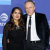 Salma Hayek et son mari Francois-Henri Pinault au photocall d'ouverture de la 31ème édition du "Palm Springs Film Festival