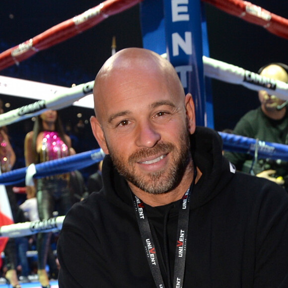 Franck Gastambide lors du gala de boxe Univent à l'AccorHotels Arena de Paris pour le championnat du monde WBA le 15 novembre 2019. © Veeren / Bestimage