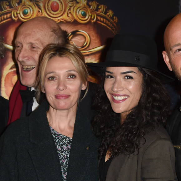 Rufus, Anne Marivin, Sabrina Ouazani et son compagnon Franck Gastambide - Cérémonie de remise de prix du 40ème Festival Mondial du Cirque de Demain sur la Pelouse de Reuilly à Paris le 3 février 2019. © Giancarlo Gorassini/Bestimage