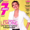 Anne-Elisabeth Lemoine en couverture du magazine "Télé 7 Jours", le 27 avril 2020.