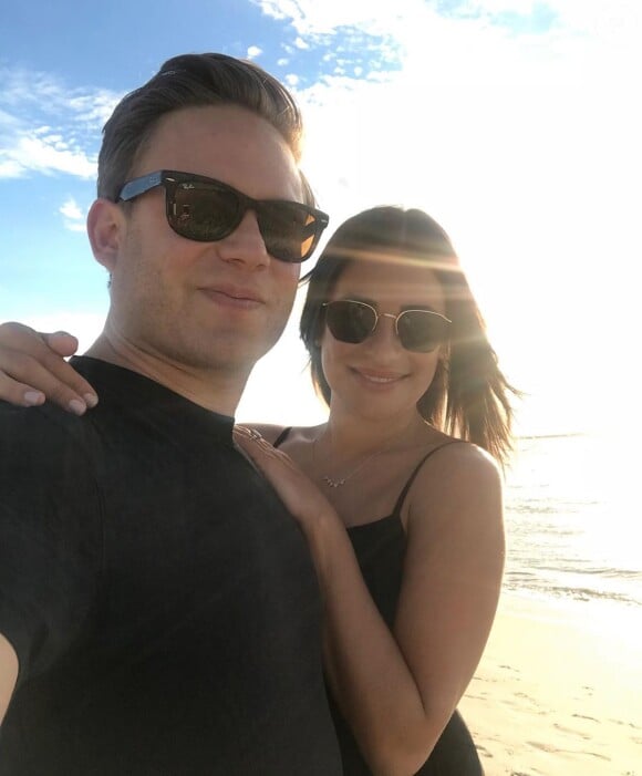 Lea Michele et son mari Zandy Reich sur Instagram, février 2020.